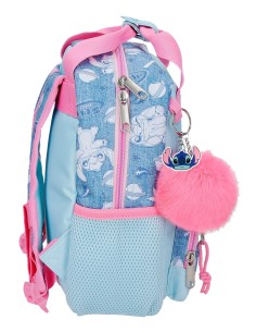 MOCHILA ADAP. 28CM. STITCH HEARTS 2